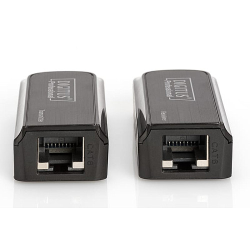 Набор мини-удлинителей DIGITUS HDMI, Full HD, 1080p 50м, CAT 6/6A/7, питание через кабель Micro USB, 50м