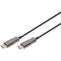 Кабель DIGITUS HDMI UHD 4K, AOC hybrid-fiber, type A M/M, 30м, чорний