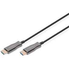 Кабель DIGITUS HDMI UHD 4K, AOC hybrid-fiber, type A M/M, 30м, чорний