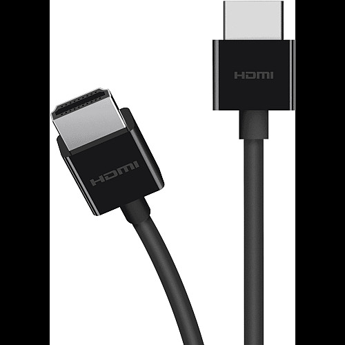 Кабель HDMI (M/M) Belkin 2м, 2.1, High Speed Ethernet, чорний