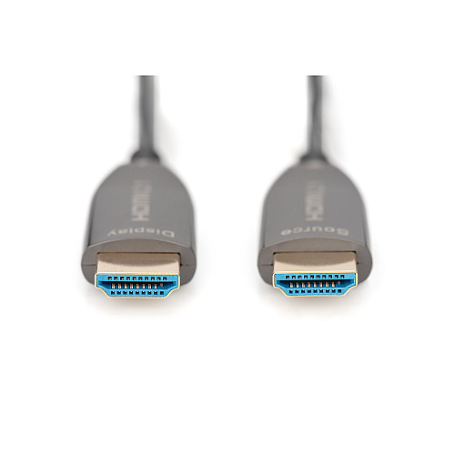 Кабель DIGITUS HDMI UHD 8K, AOC hybrid-fiber, type A M/M, 30м, чорний
