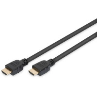 Кабель DIGITUS HDMI (M/M), 8K, Ultra High speed/Ethernet, 3м, чорний