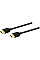 Кабель HDMI, Cypress CBL-H600-030, 8K certified, 3.0M, 30AWG Чорний