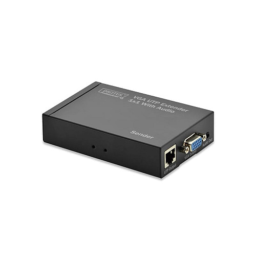 Удлинитель DIGITUS VGA через UTP установлен макс. 1920x1200, 0-70°C, 300 м,