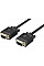 Кабель DIGITUS VGA, M/M, 2х феррит, 3м, черный
