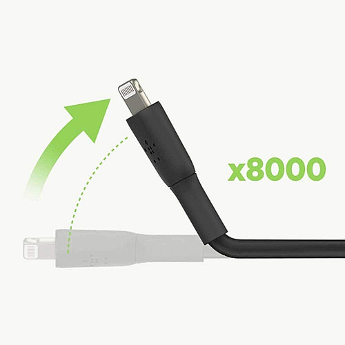 Кабель USB-A > Lightning зарядка/синхронизация Belkin 1м, 12Вт, PVC, черный