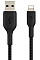 Кабель USB-A > Lightning зарядка/синхронизация Belkin 2м, 12Вт, плетеный, черный