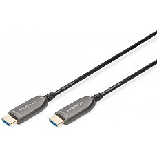 Кабель DIGITUS HDMI UHD 8K, AOC hybrid-fiber, type A M/M, 20м, чорний