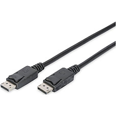 Кабель DIGITUS DisplayPort (M/M), 5м, чорний