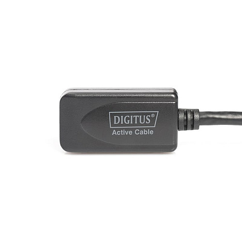 Подовжувач DIGITUS USB 3.0 Active Cable, A/M-A/F, 5м, чорний