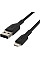 Кабель USB-A > Lightning зарядка/синхронизация Belkin 2м, 12Вт, плетеный, черный