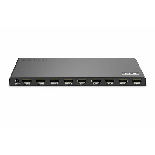 Відеосплітер DIGITUS HDMI (INx1 - OUTx8), 4K