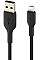 Кабель USB-A > Lightning зарядка/синхронизация Belkin 2м, 12Вт, плетеный, черный