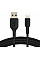 Кабель USB-A > Lightning зарядка/синхронизация Belkin 2м, 12Вт, плетеный, черный