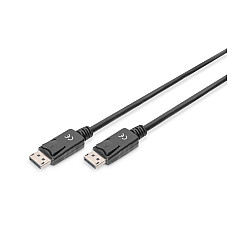 Кабель DIGITUS DisplayPort (M/M), 4K, 2м, чорний