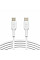 Кабель USB-C > USB-C зарядка/синхронизация Belkin 1м, 60Вт, Type-C, PVC, белый