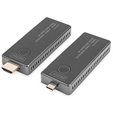 Бездротовий подовжувач DIGITUS USB-C > HDMI, 4K UHD, 30 м