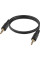 Кабель Belkin jack 3.5 > jack 3.5 (M/M) 1м, чорний
