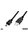 Кабель DIGITUS USB-A > mini USB заряджання/синхронізації, 1.8м, чорний