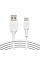 Кабель USB-A > USB-C зарядка/синхронизация Belkin 1м, 15Вт, Type-C, PVC, белый