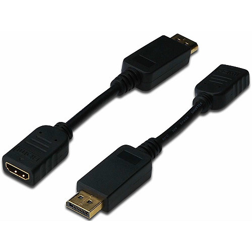 Адаптер DIGITUS DisplayPort > HDMI (M/F), Full HD