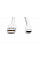 Кабель DIGITUS USB-A > USB-C зарядка/синхронизация, USB 2.0, 60W, силиконовый, 1м, белый