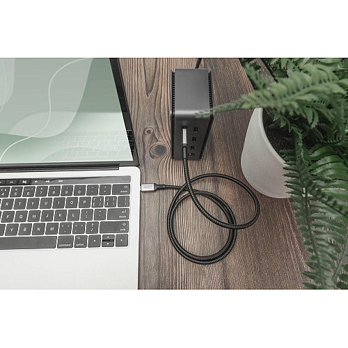 Кабель DIGITUS USB 4.0 (Type-C/Type-C) 1м, черный
