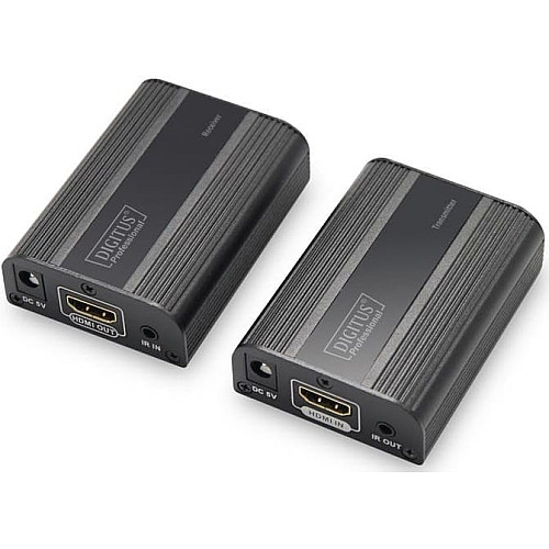 Набор удлинителей DIGITUS HDMI 2.0, UHD 4K/60 Гц, CAT6 или выше, 70 м