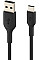 Кабель USB-A > USB-C зарядка/синхронизация Belkin 1м, 15Вт, Type-C, PVC, черный