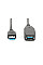 Удлинитель DIGITUS USB 3.0 Active Cable, A/M-A/F, 20м, черный