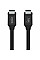 Кабель USB-C > USB-C зарядка/синхронизация Belkin 0.8м, 100Вт, Type-C, USB4, 40Гбс, черный