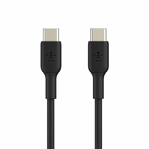 Кабель USB-C > USB-C зарядка/синхронизация Belkin 1м, 60Вт, Type-C, PVC, черный