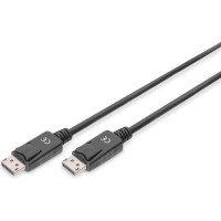 Кабель DIGITUS DisplayPort (M/M), 15м, чорний