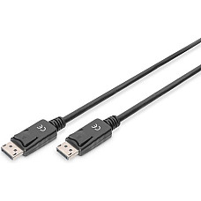Кабель DIGITUS DisplayPort (M/M), 15м, чорний