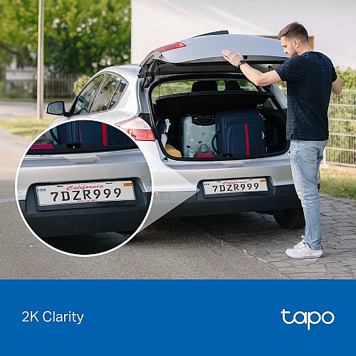 Комплект розумної бездротової камери TP-LINK TAPO C411 KIT 2K QHD та сонячної панелі