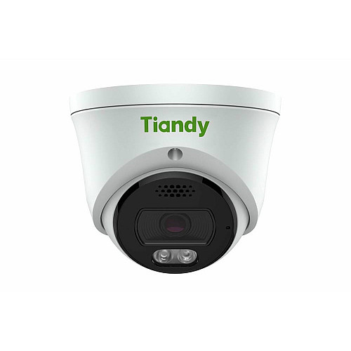IP-камера Tiandy TC-C35XQ Spec:I3W/E/Y/2.8mm/V4.2, 5MP, EW Color Maker Turret, 2.8mm, f/1.0, IR30m, LED15m, DC12V, PoE, IP66, Speaker
