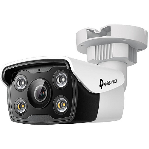 IP-Камера TP-LINK VIGI C350-2.8mm, PoE, 5Мп, 2.8 мм, H.265+, IP67, Bullet, кольорове нічне бачення, зовнішня