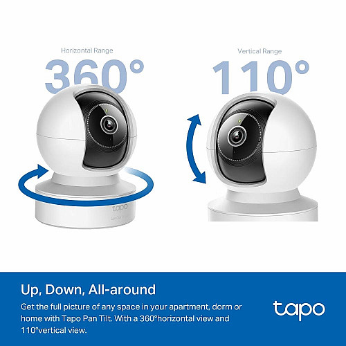 IP-Камера TP-LINK Tapo C232 5MP N300 microSD motion detection. AI