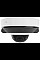 IP-камера проводная Ajax DomeCam Mini, 8мп, 4мм, Poe, True WDR, IP 65, ИК 30м, аудио, угол обзора 75°до 85°, мини купольная, белая