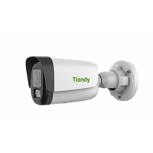 IP-камера Tiandy TC-C35WQ Spec:I5W/E/Y/4mm/V4.2, 5MP, EW Color Maker Bullet, 4mm, f/1.6, LED15m, IR50m, DC12V, PoE, IP67, Speaker