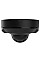 IP-камера проводная Ajax DomeCam Mini HL black, 8мп, 4мм, гибридная подсветка IR 15м, белый Led 15м, Poe, True WDR, IP 65, ИК 15м, аудио, угол обзора 75° до 85°, мини-купель