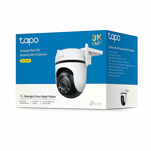 IP-камера TP-LINK Tapo C530WS 3K N300 1xFE LAN внешняя поворотная