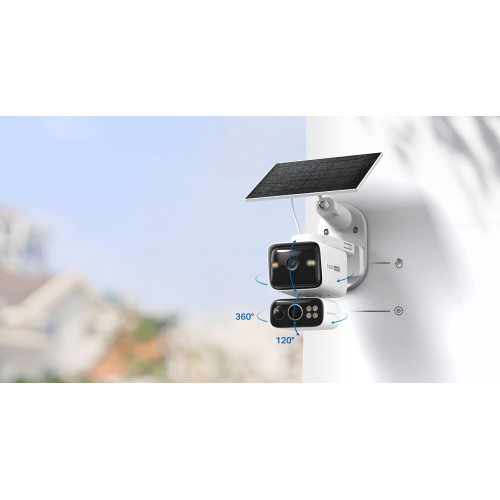 Комплект розумної бездротової камери TP-LINK TAPO C645D KIT 2K QHD та сонячної панелі