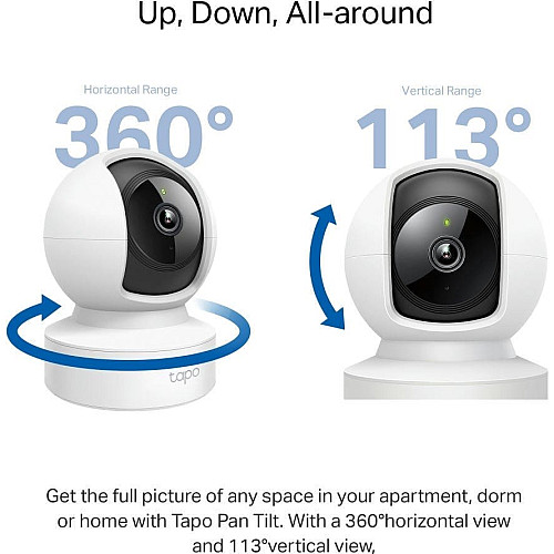 IP-камера TP-LINK Tapo C212 3MP N300 microSD motion detection