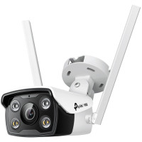 IP-камера TP-LINK VIGI С340-W-4, PoE, 4Мп, 4 мм, Wi-Fi, H265+, IP66, Bullet, цветное ночное видение, внешняя