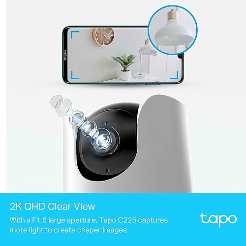 IP-Камера TP-LINK Tapo C225 3MP N300 microSD motion detection 360° mic