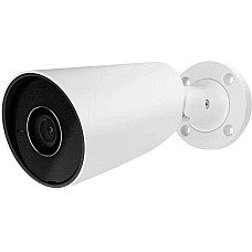 IP-Камера дротова Ajax BulletCam, 5мп, 2.8мм, Poe, True WDR, IP 65, ІЧ 35м, аудіо, кут огляду 100° до 110°, вулична, біла