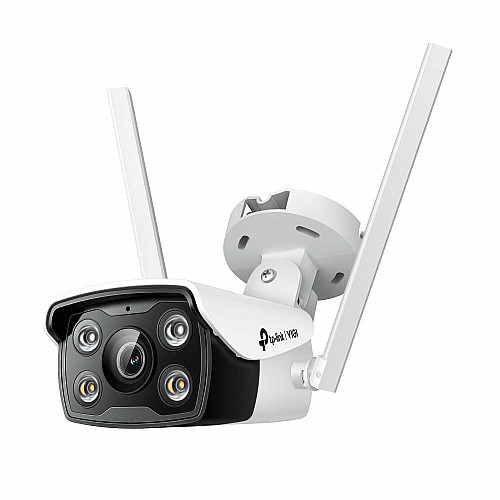 IP-камера TP-LINK VIGI С340-W-4, PoE, 4Мп, 4 мм, Wi-Fi, H265+, IP66, Bullet, цветное ночное видение, внешняя