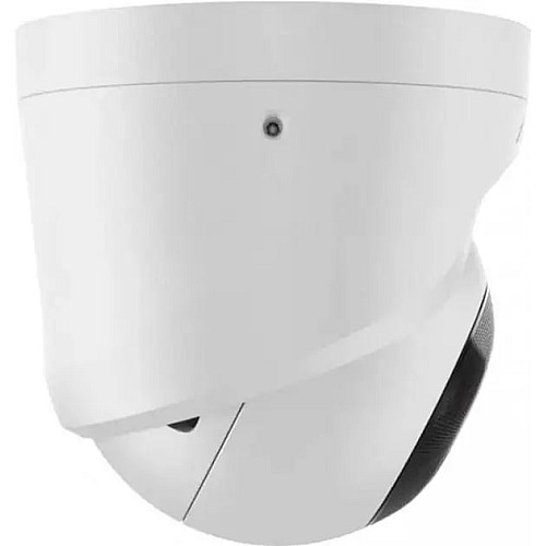 IP-камера проводная Ajax TurretCam, 8мп, 2.8мм, Poe, True WDR, IP 65, ИК 35м, аудио, угол обзора 100° до 110°, купольная, белая