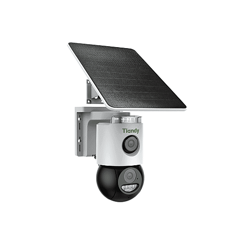 IP-камера Tiandy TC-H363U Spec:W/4G/U/SE/4mm/V4.0, 6MP, Fixed Color Maker 4G PT, 4mm, f/1.0, LED20m, DC5V, Batt.10400mAh, Solar panel, IP65, Speaker